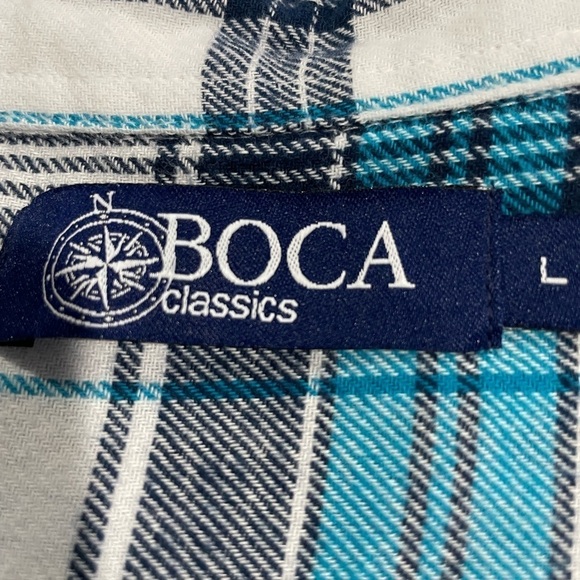 Boca Plaid flannel shirt - Picture 4 of 5